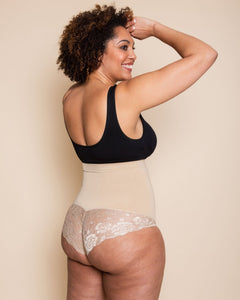 Culotte gainante en dentelle - Rosalia