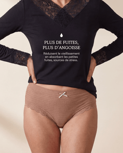 Lot de 7 Culottes Antibactériennes - Marron