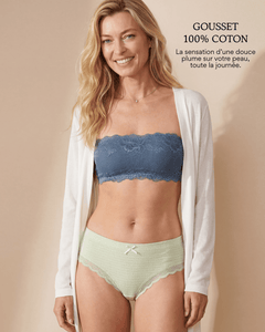 Lot de 7 Culottes Antibactériennes - Vert