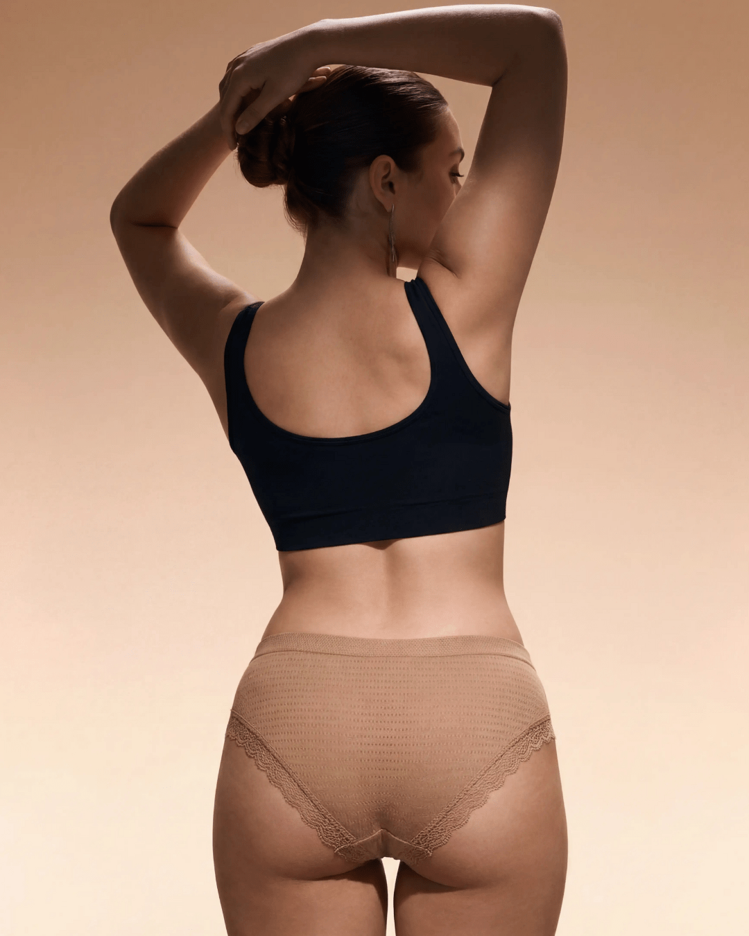 Lot de 7 Culottes Antibactériennes - Marron