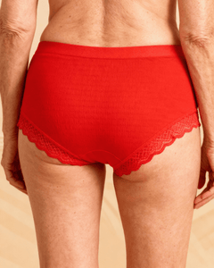 Lot de 14 Culottes Antibactériennes - Rouge