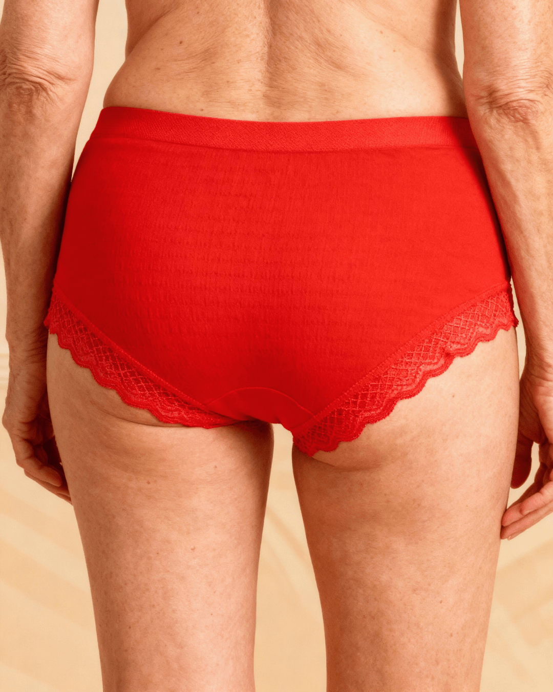Lot de 7 Culottes Antibactériennes - Rouge