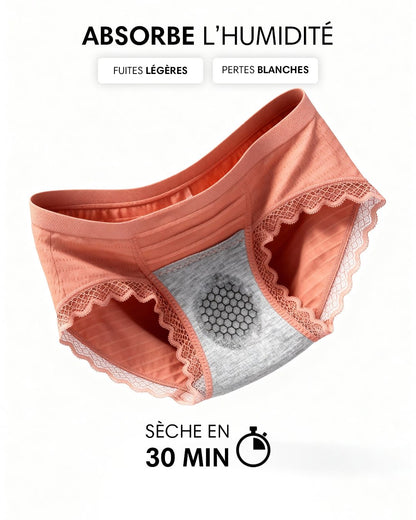Lot de 7 Culottes Antibactériennes