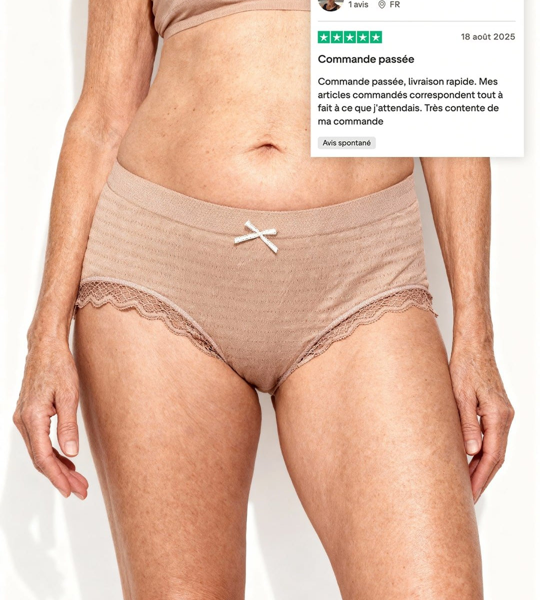 Lot de 7 Culottes Antibactériennes
