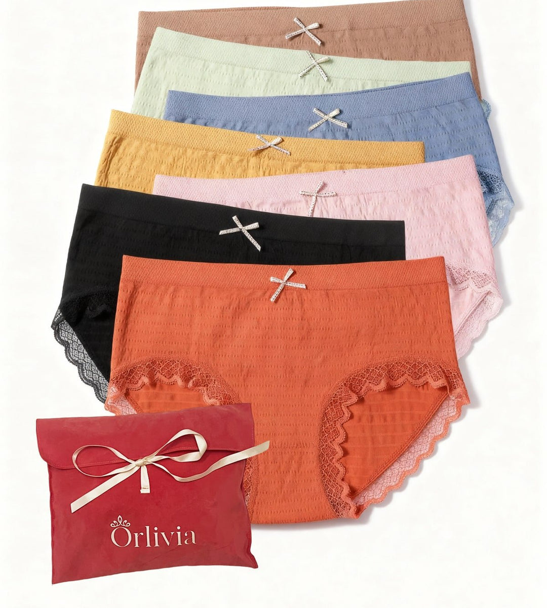 Lot de 7 Culottes Antibactériennes